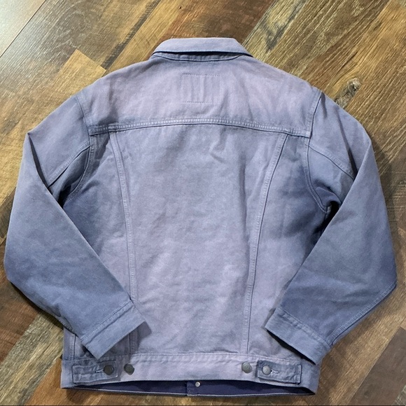 Levi's Lavender Relaxed Fit Trucker Jacket - Size S - NWT - Picture 7 of 8